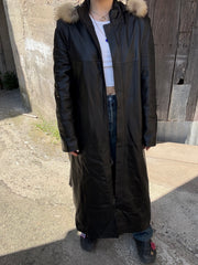 Trench Lungo Vera Pelle