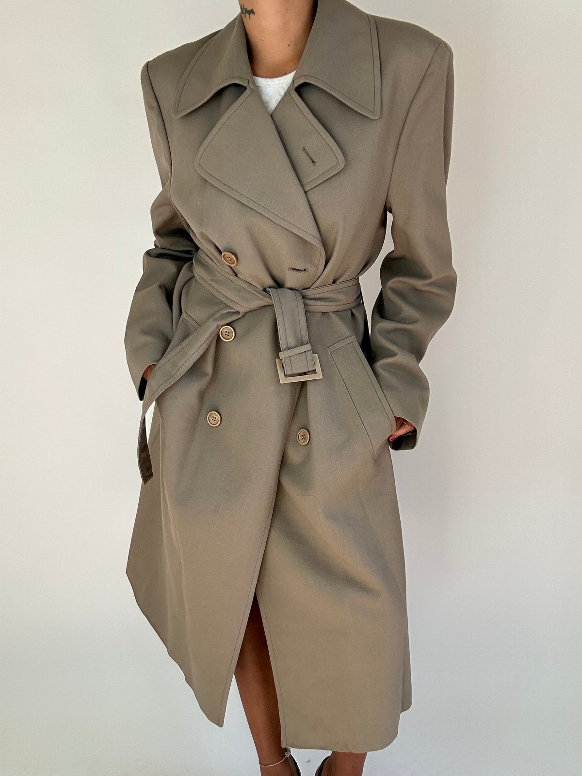 Trench Doppio Petto