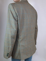 Blazer Quadri Beige