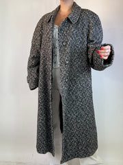 Cappotto Spigato Cintura