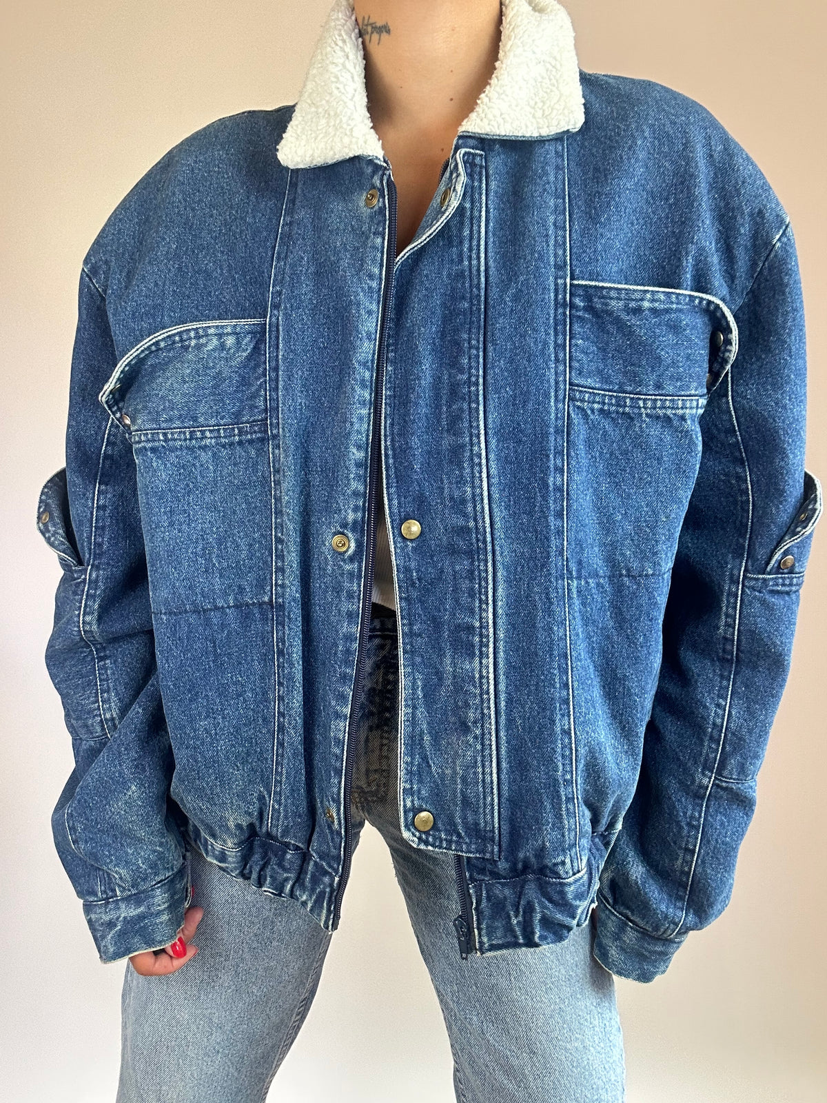 Jacket Denim imbottito