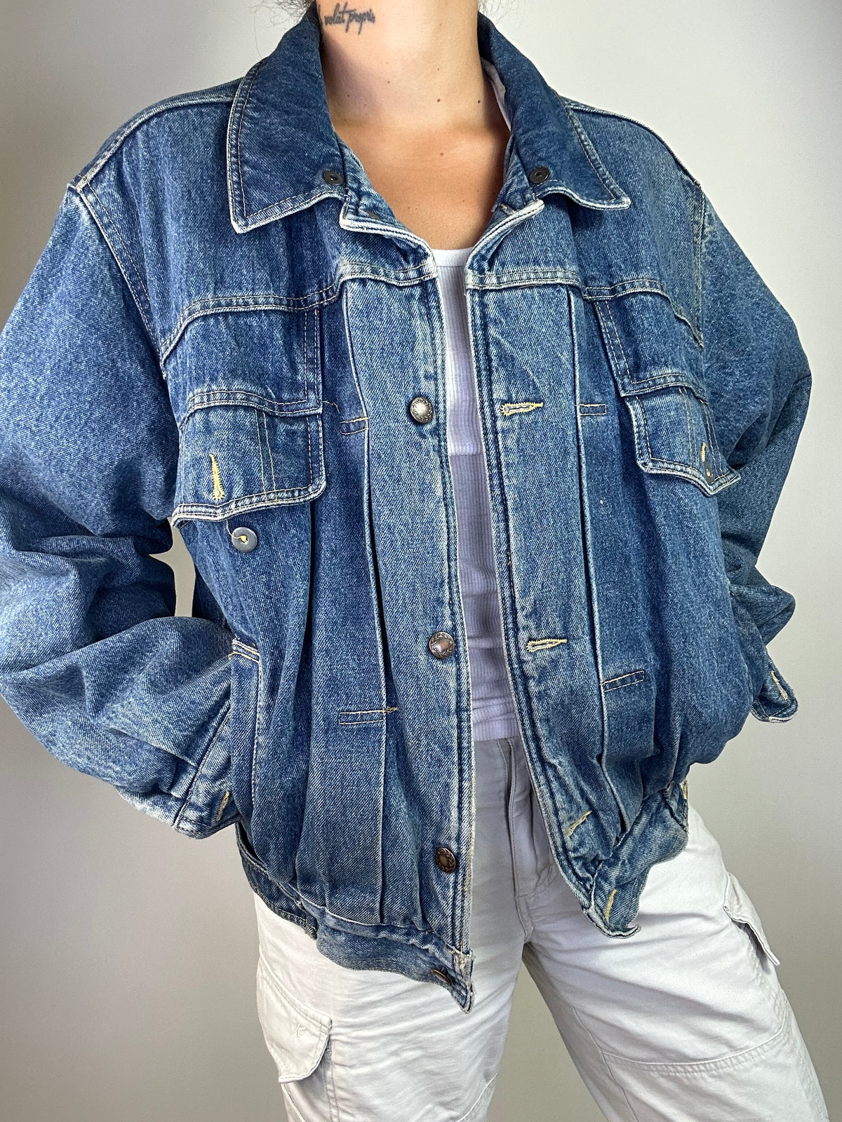 Jacket Denim imbottito