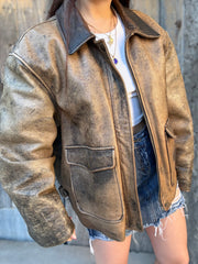 Bomber Vera Pelle