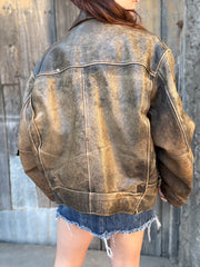 Bomber Vera Pelle