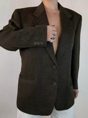 Blazer in Lana Verde