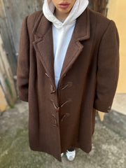 Cappotto Lana Marrone