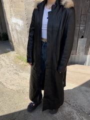 Trench Lungo Vera Pelle