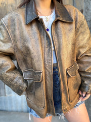 Bomber Vera Pelle