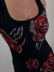 Abito Rosa Paillettes