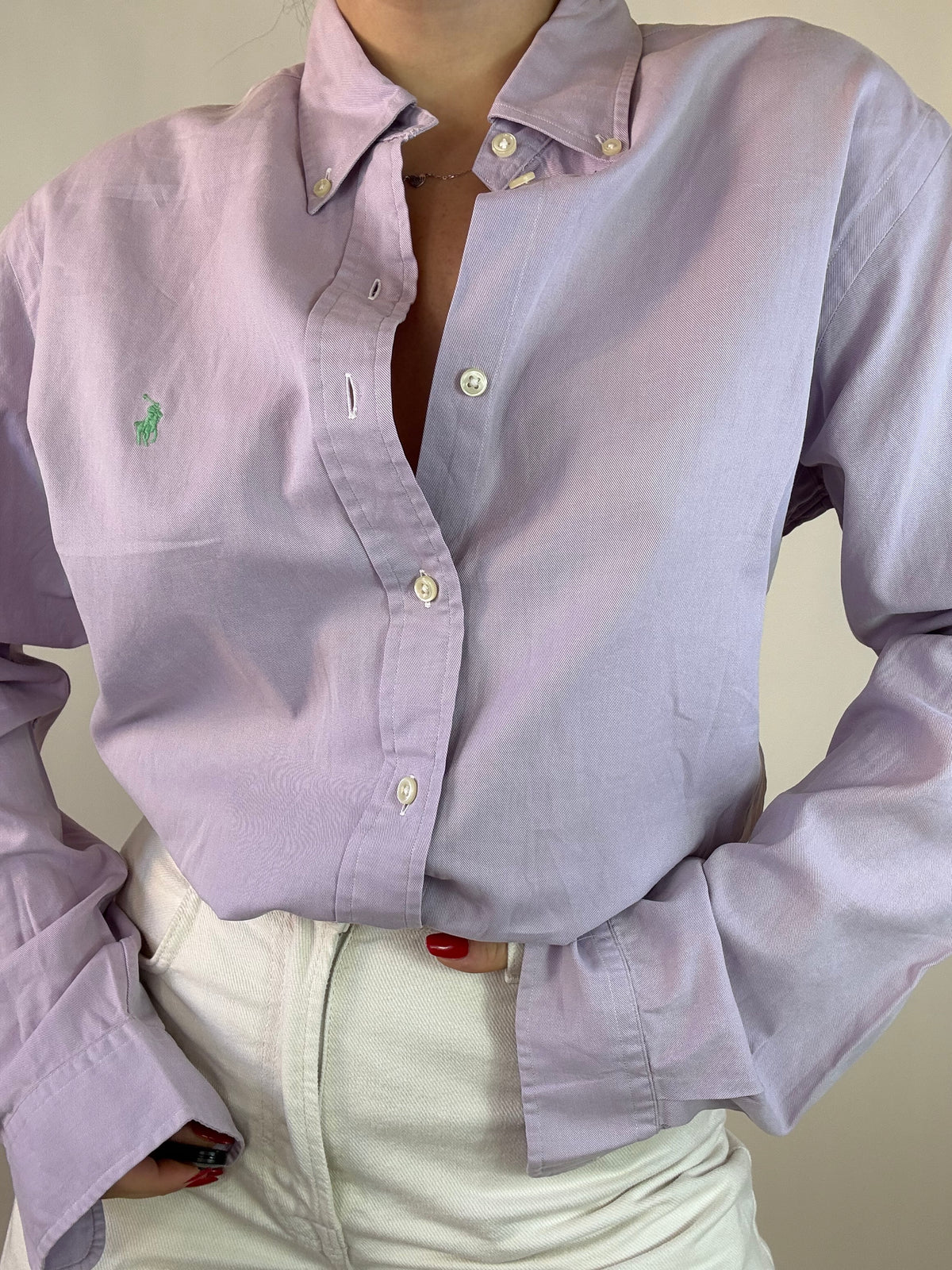 Camicia RL Viola