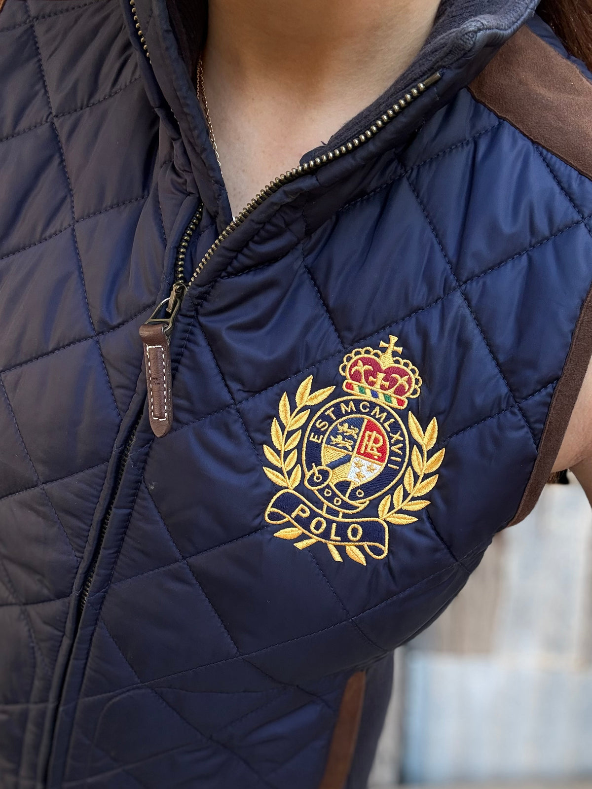 Gilet Ralph Lauren Trapuntato