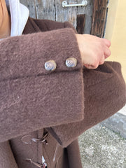 Cappotto Lana Marrone