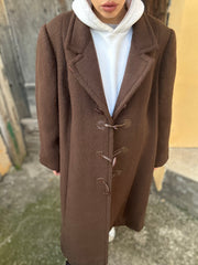 Cappotto Lana Marrone