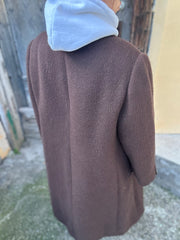 Cappotto Lana Marrone