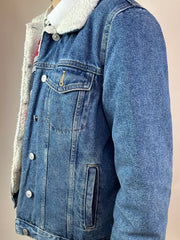 Jacket Denim Pelliccia