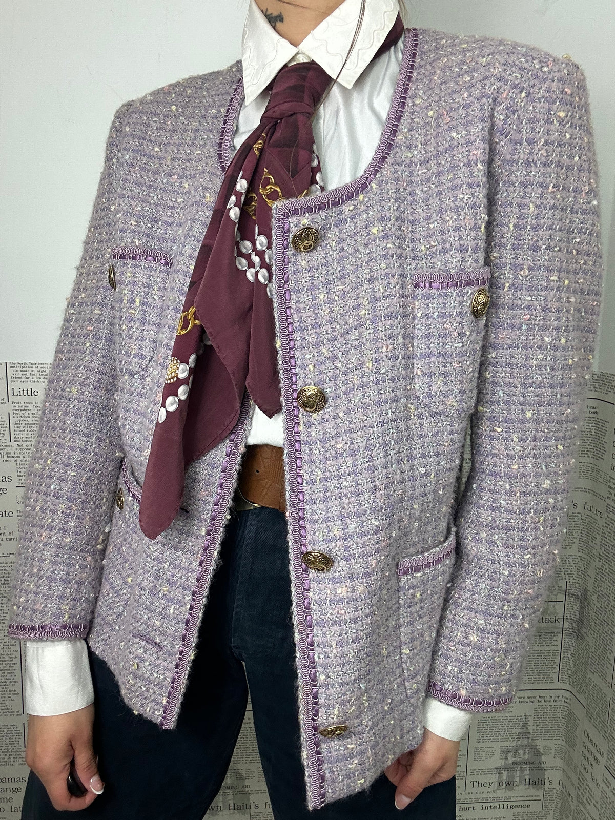 Giacca Tweed