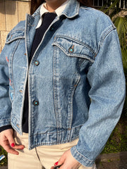 Jacket Denim Ricami
