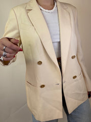 Blazer DoppioPetto Panna