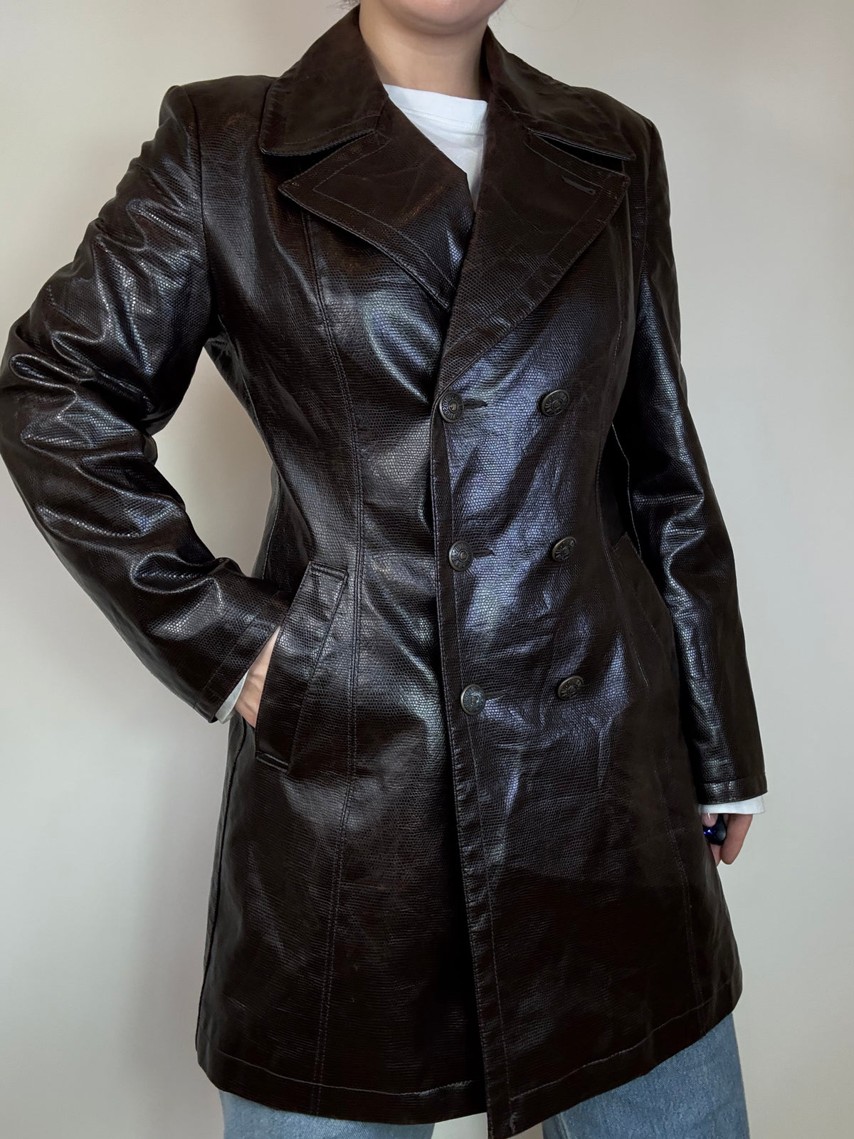 Trench Pelle Moschino