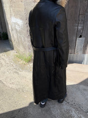 Trench Lungo Vera Pelle
