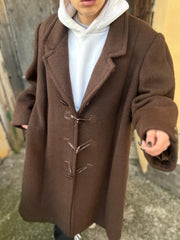 Cappotto Lana Marrone