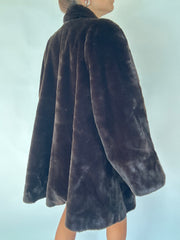 Ecopelliccia Marrone
