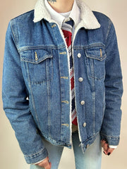 Jacket Denim Pelliccia