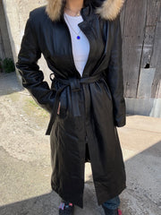 Trench Lungo Vera Pelle