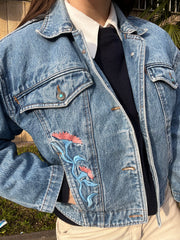 Jacket Denim Ricami