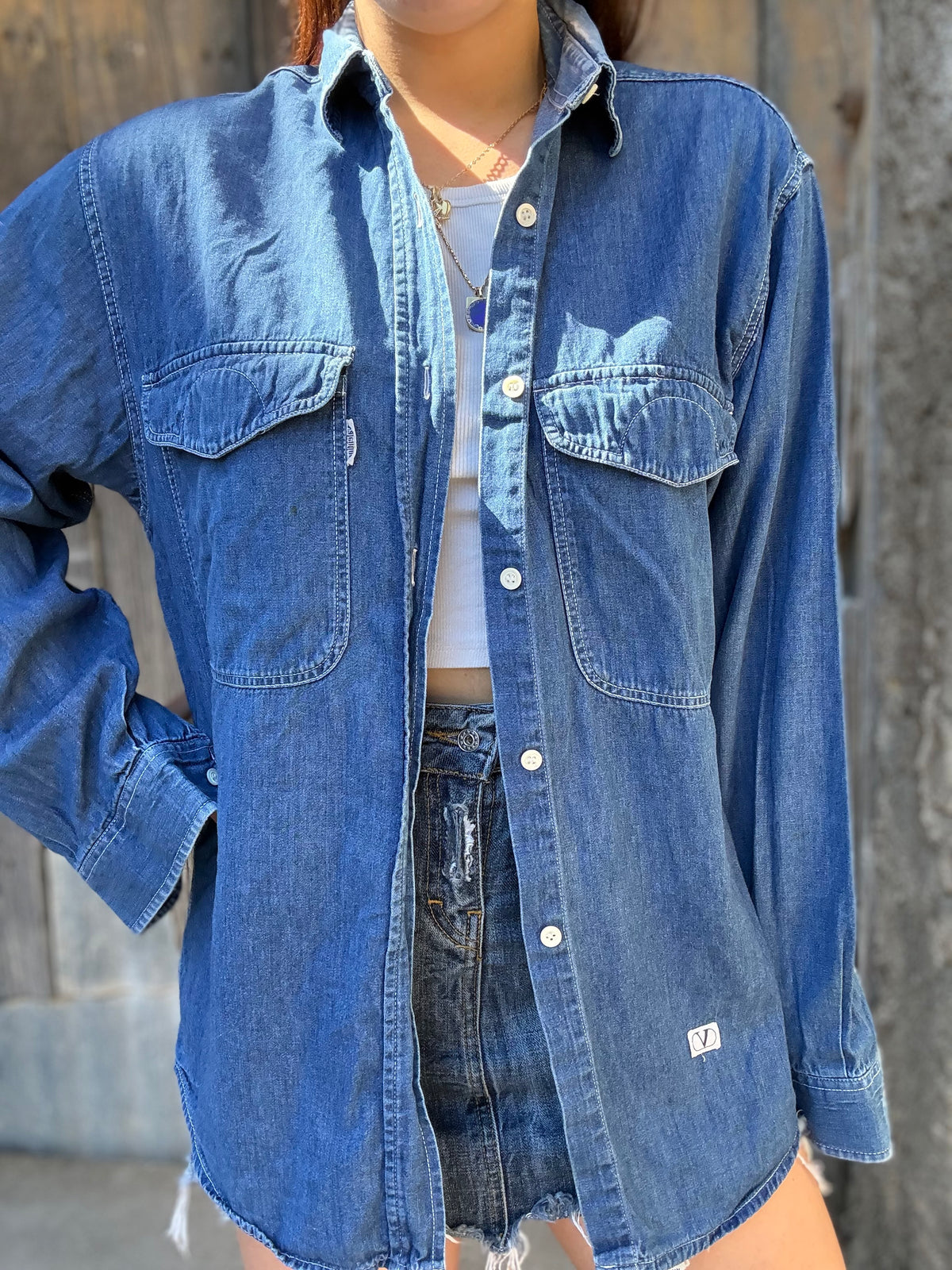 Camicia Denim Valentino