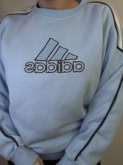 Felpa Adidas Celeste