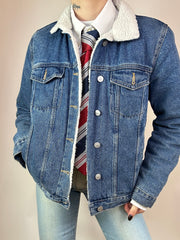Jacket Denim Pelliccia