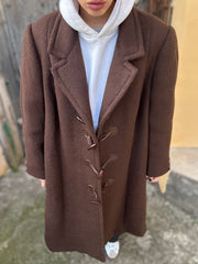 Cappotto Lana Marrone