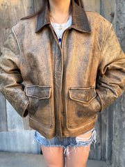 Bomber Vera Pelle