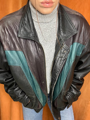 Bomber vera pelle