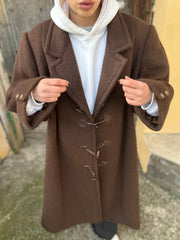 Cappotto Lana Marrone