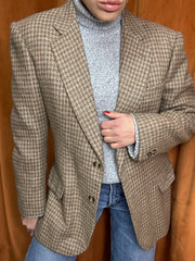Blazer pied de poule