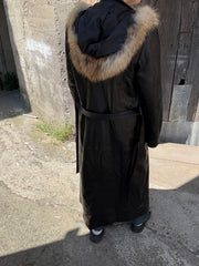 Trench Lungo Vera Pelle