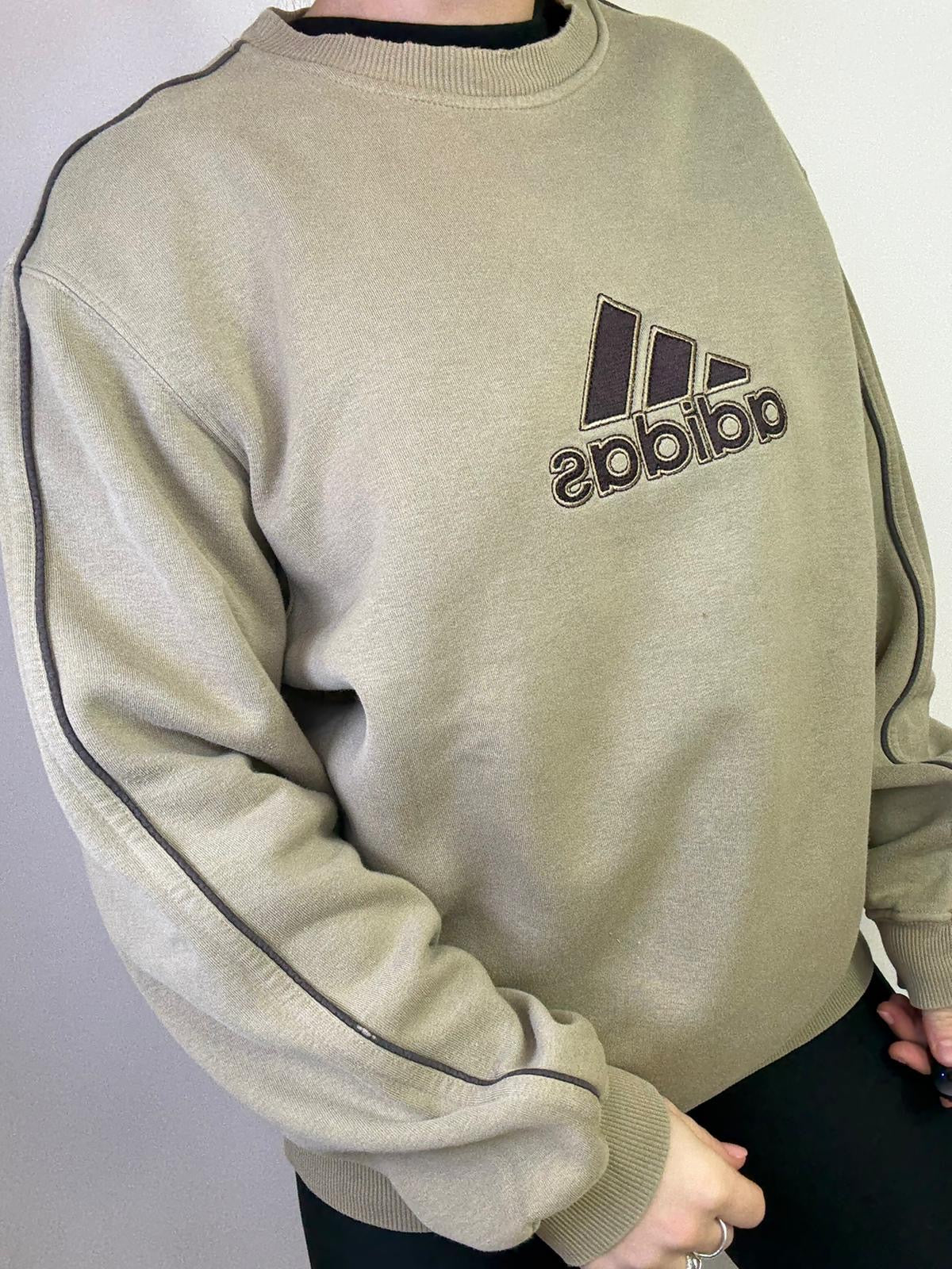 Felpa Adidas Beige