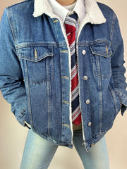 Jacket Denim Pelliccia