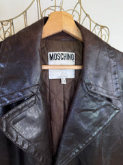 Trench Pelle Moschino